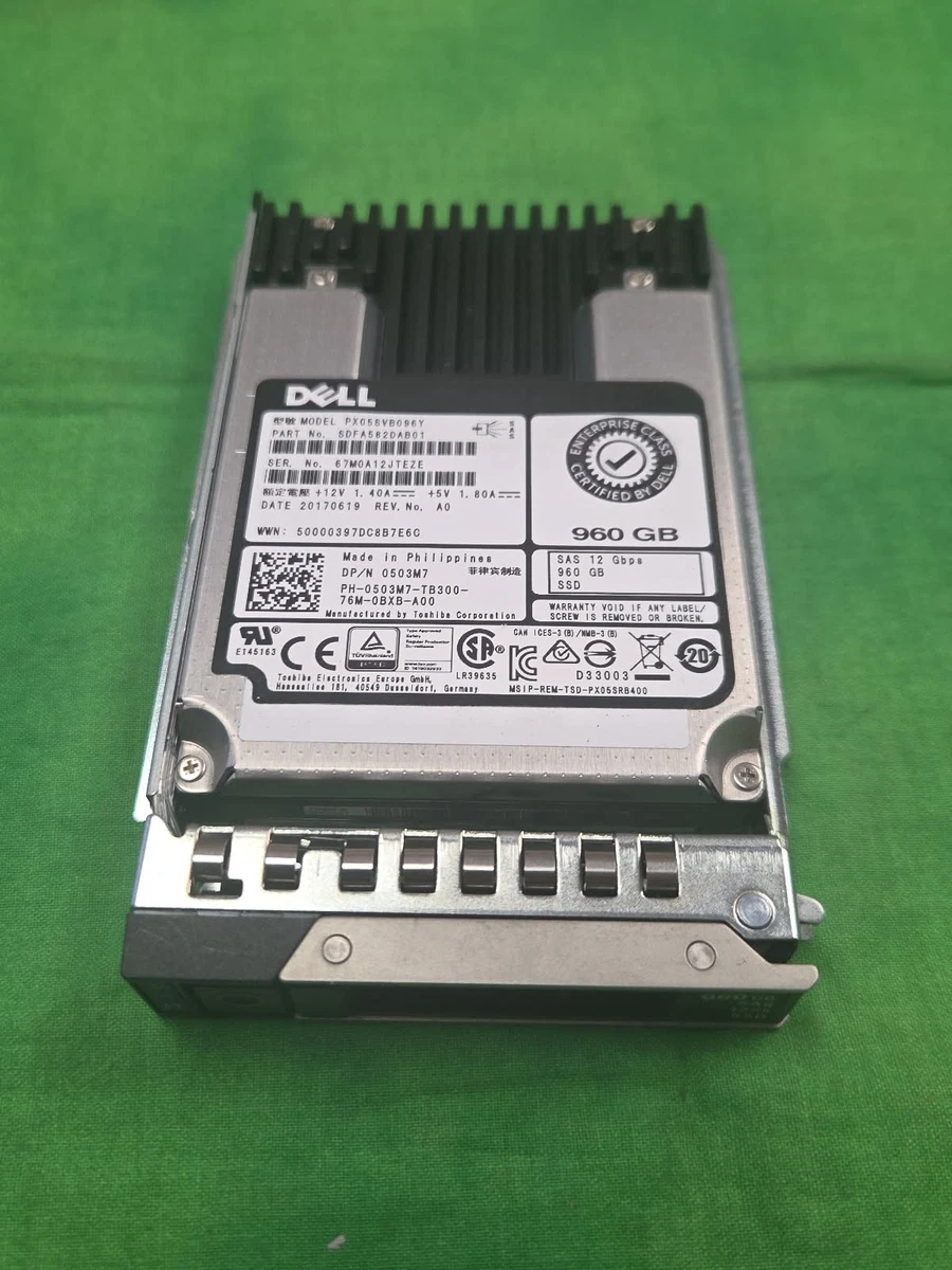 HP 875681-001 - HP 480GB SAS 12G Read Intensive SFF SSD for
