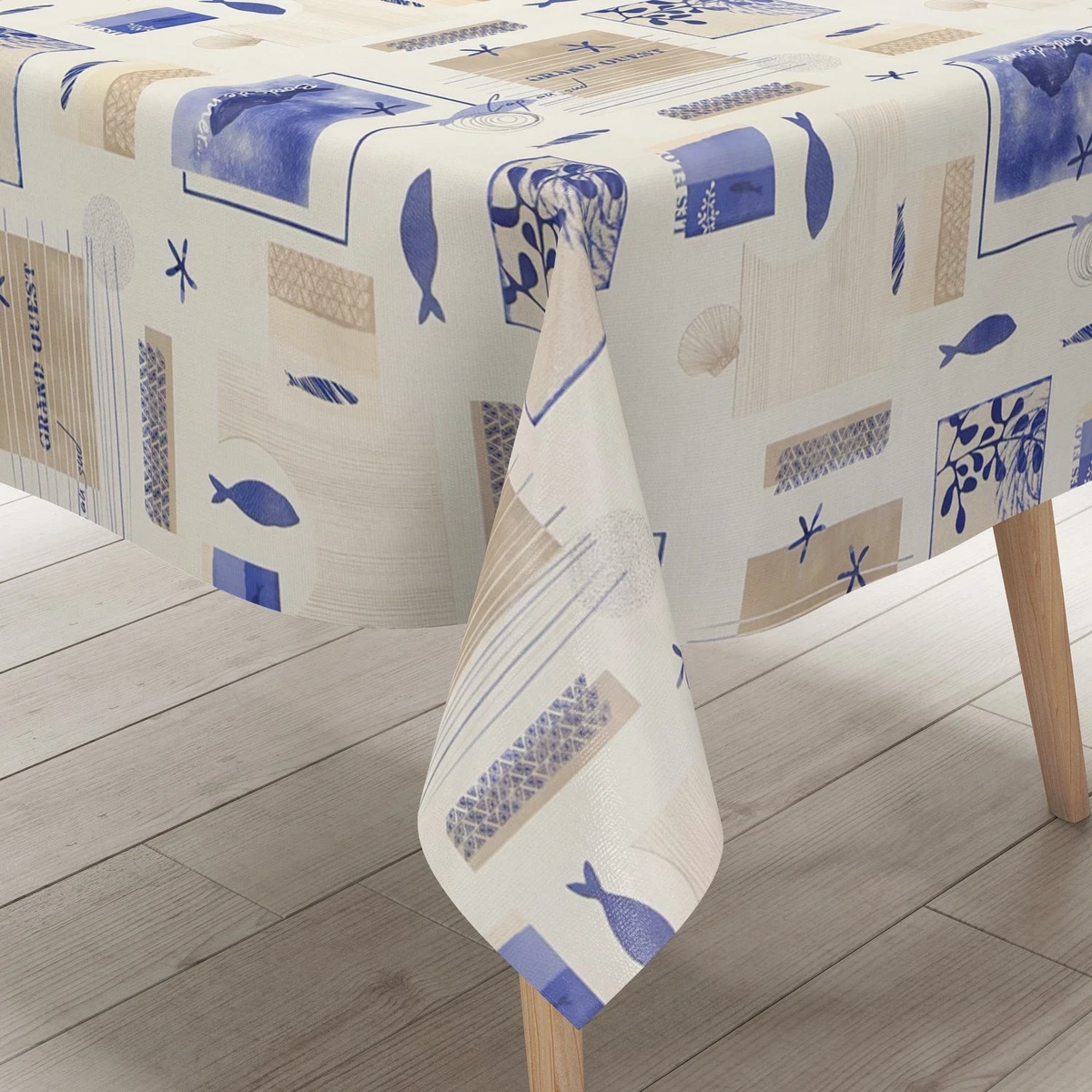 Tovaglia Da Tavola In Gobelin In Stile Siciliano 4 Posti 140x140 Cm Cementine 87566358