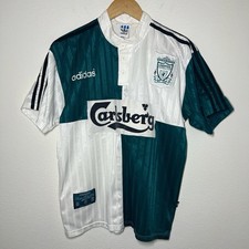 Liverpool 1995-1996 Away Jersey | Vintage Soccer M
