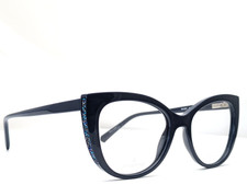 Swarovski SK5291 090 Shiny Blue Women's Eyeglasses Frames 53-18-140