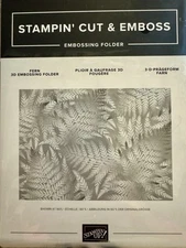 Stampin Up Fern 3D Embossing Folder NEW 158804