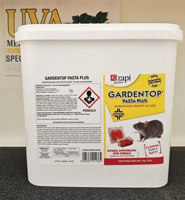 TOPICIDA ZAPI DA KG 5 VELENO ESCA PER TOPI RATTICIDA