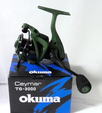 OKUMA Ceymar TG-3000 Tactical Green Spinning Reel NEW in Box !