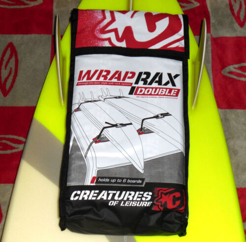 Creatures of Leisure Surfboard Car Soft Racks - Team Designed Wrap Rax Double
