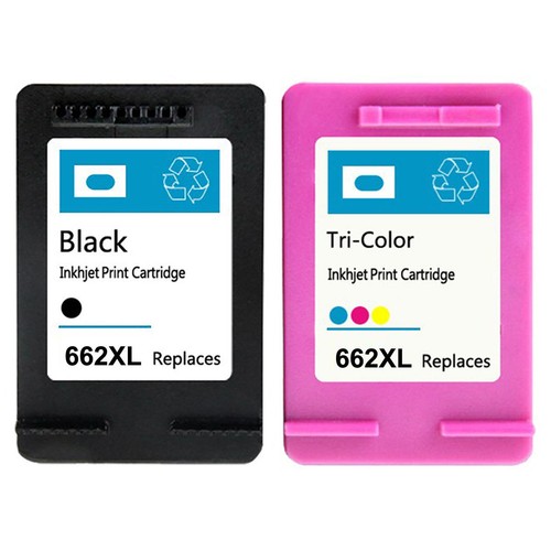 Reman HP 662XL Negro Y Color De Los Cartuchos De Tinta Deskjet 1015 1515  2515 2545 | eBay
