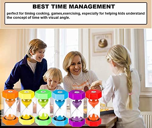 60 Minuten Sanduhr Sanduhr Sanduhr Timer für Spiele Klassenzimmer - Bild 5 von 7