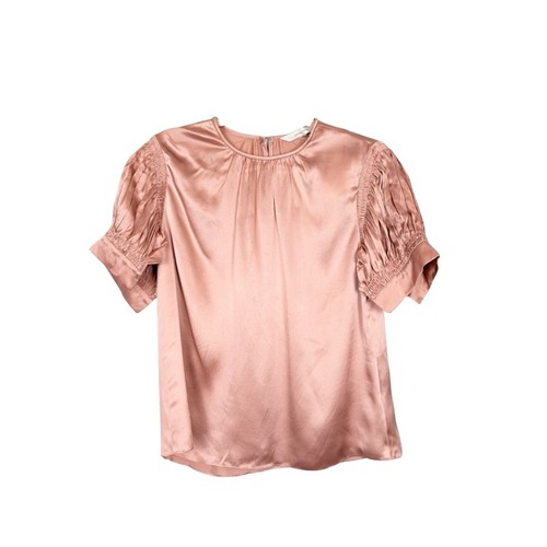 OHGA Jacquard Peplum Blouse OHGA-1118 F Pink Women USED | eBay