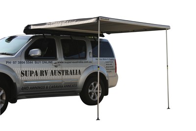 Car Side Awning Roof Rack Top Cover Pull Out Camping Shade Tent