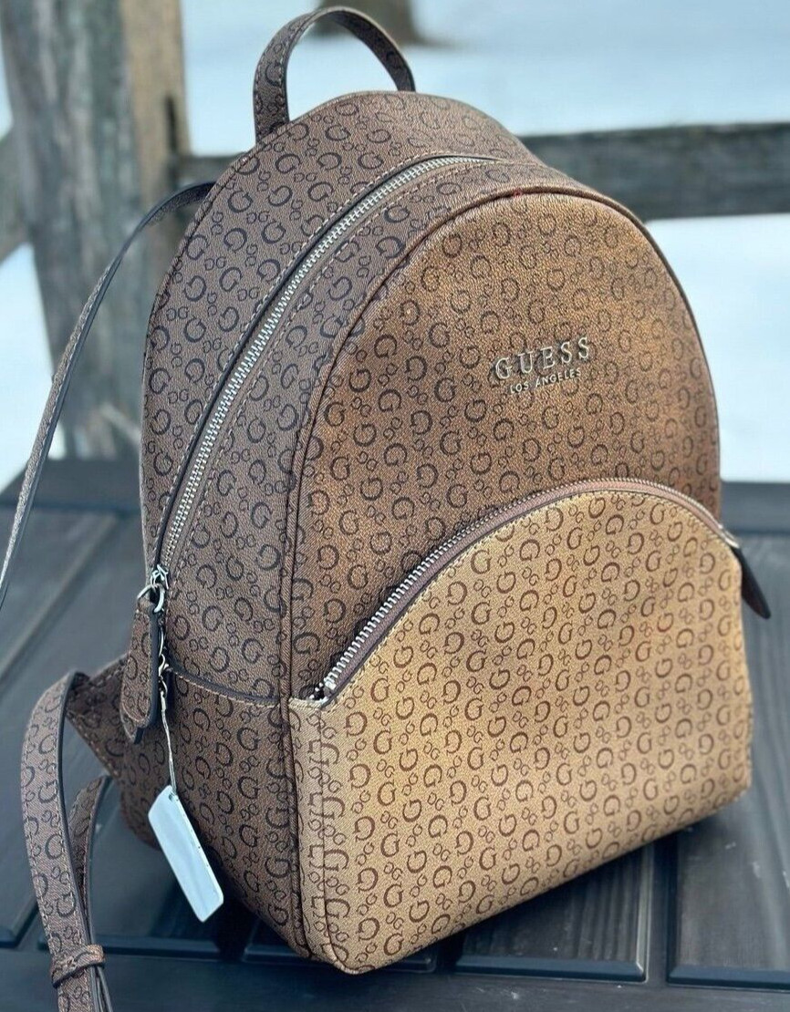 Guess monogram backpack - image 1