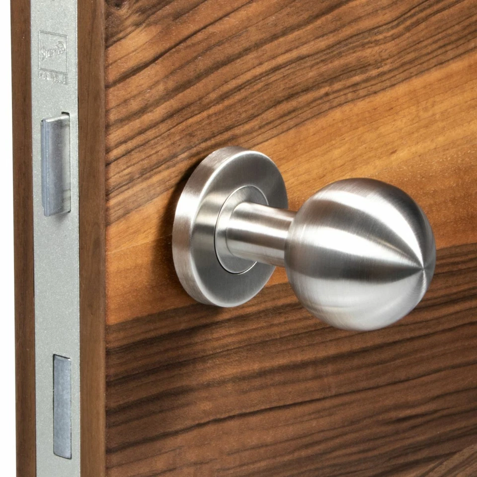 Häfele Türknopf Edelstahl Türknauf rund Kugelknopf fix Knauf Tür-Knopf LDK 214 - Bild 3 von 4