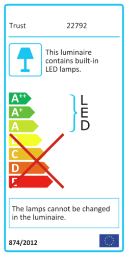 Lampada TRUST LED Caricabatterie Wireless scrivania ufficio 3 modalità luce USB - Foto 25 di 27