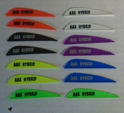 100 CUSTOM BAG! AAE Hybrid 26 2.7'' Vanes white purple black blue green orange