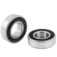 2 pcs 6205ZZ Metal Double Shielded Deep Groove Radial Ball Bearing 25x52x15mm  Kd