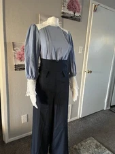 Basic Bae Full Size Ribbed High-Low Top and Wide Leg Pants Set