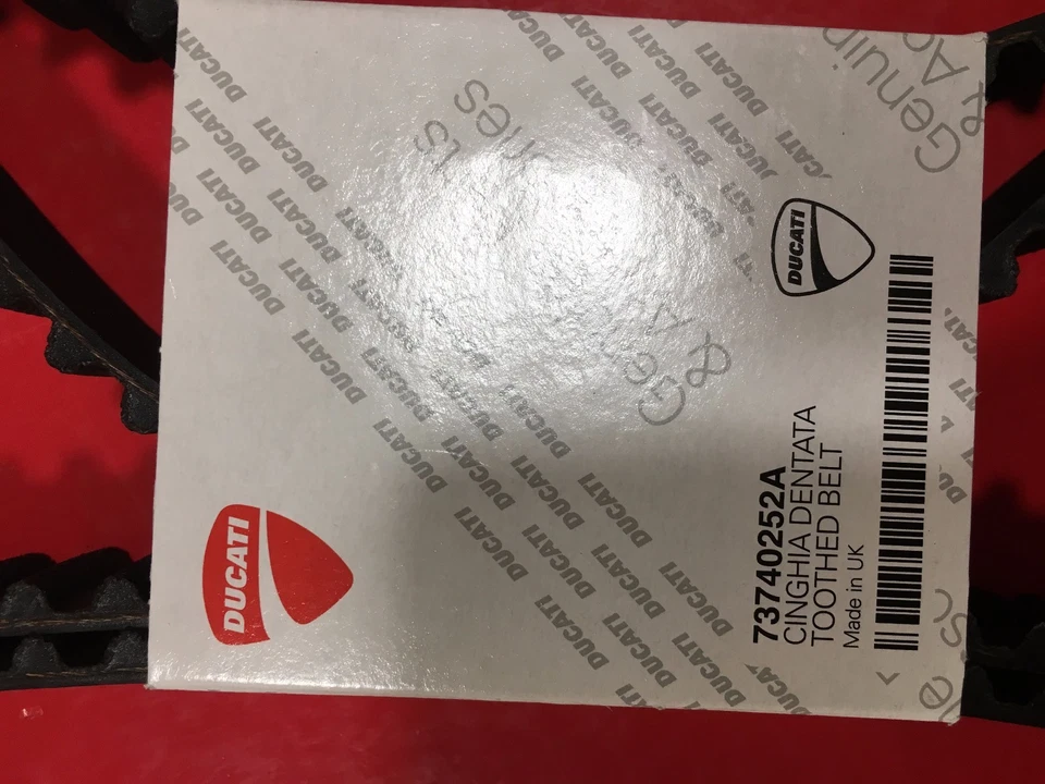 Correas de distribución Ducati 1198 73740251B originales Ducati Foto 2 de 3