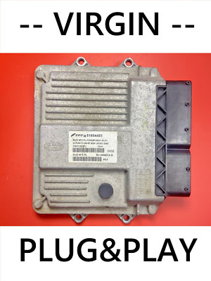 Plug&Play/VIRGIN ECU FIAT 1.3 MJ / 51854481 - MJD 6F3.PL /FAST COURIER