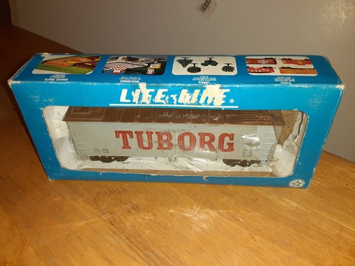 HO Life Like Train Car Hobby Tuborg 08526 Kühlwagen mit Karton | Zustand: Used