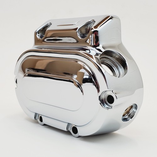SMOOTH Transmission Cover for 1987-2006 Harley Touring Softail Dyna w/ 5 Sp - Picture 2 of 6