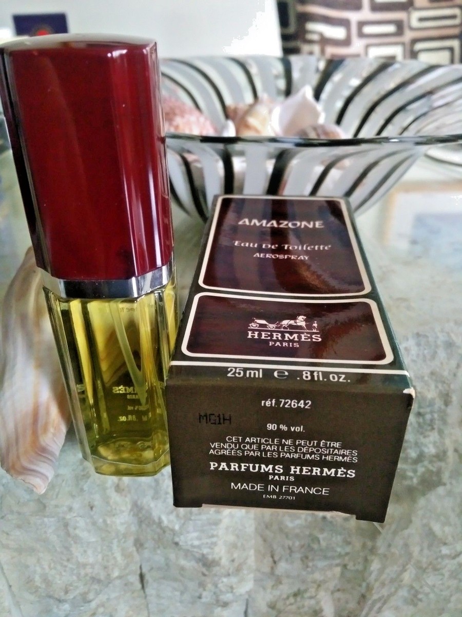 Amazone by Hermes eau de toilette .8 0z/ 25 ml spray new boxed
