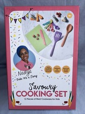 Childrens Cooking Set, 12 Pieces Of Cookware For Kids, Nadiya, Bake Off,  BNIB