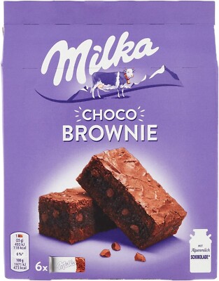 Milka Choco Brownie Mini Kuchen mit Milchschokolade 150g ( 6 x 25g )