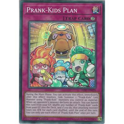 Yu-Gi-Oh TCG: Prank-Kids Plan - HISU-EN026 - Super Rare Trap Card - 1st  Edition | eBay
