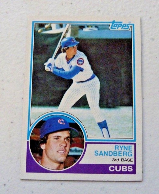 Ryne Sandberg 1983 Topps Rookie Card 83 For Sale Online EBay