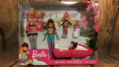 barbie snow mobile