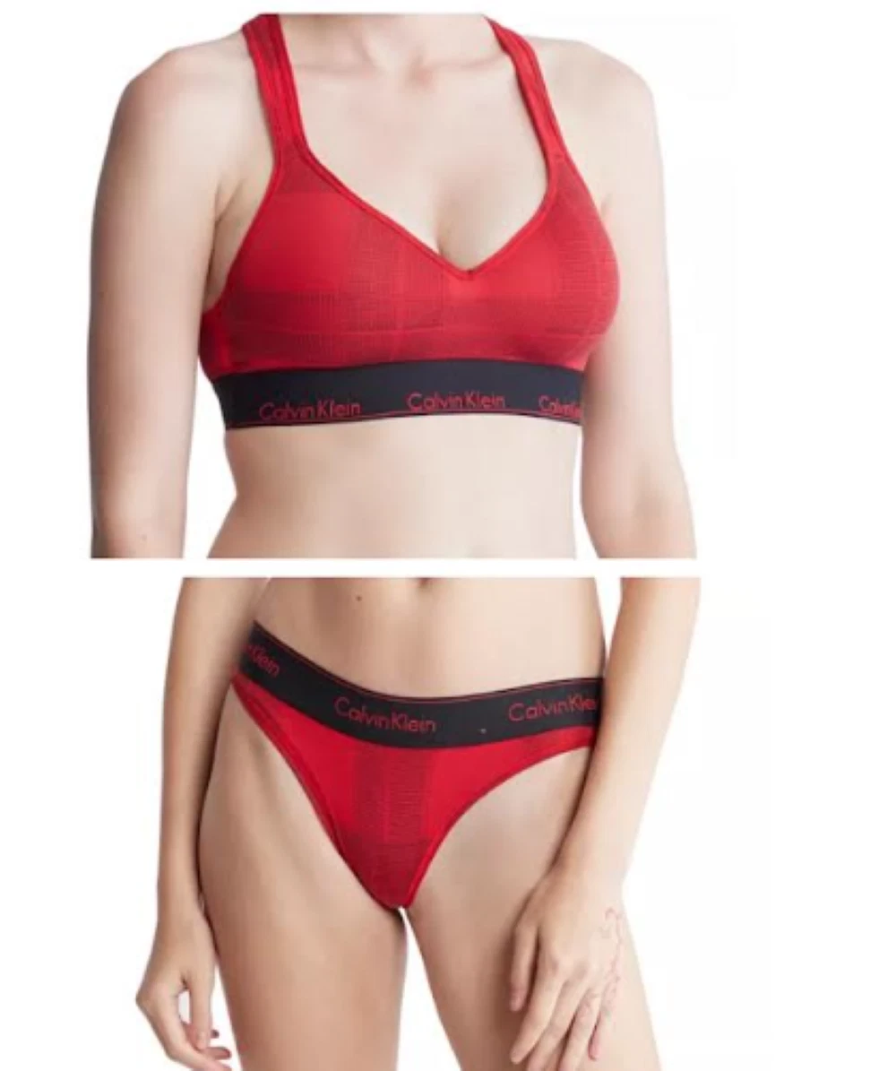 Triangle Bikini Top - CK Essentials Calvin Klein ® LV00Q62697T1U