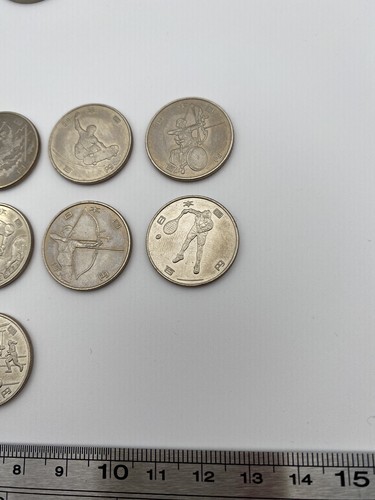 Japan 500 Yen 100 Yen Silver Mix Coin Olympics 20 Set Sport 1964 To 2020 - Picture 8 of 23
