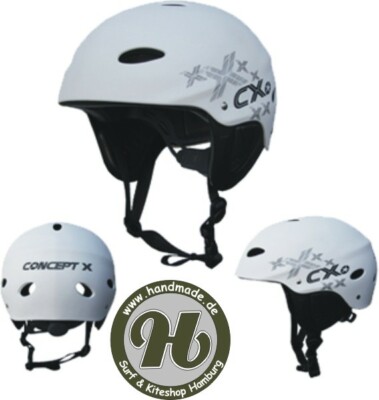 Concept X Kitehelm ProX Weiss Wingsurf Wing Kite Wake Helm Wasser Water Helmet