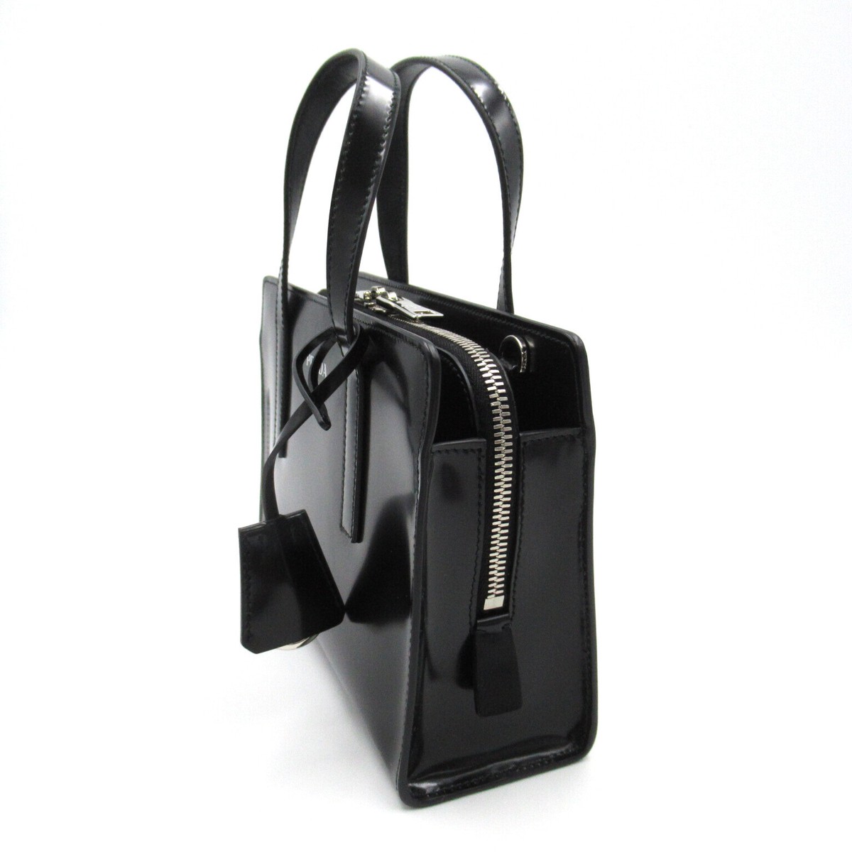 PRADA 2way Shoulder Hand Bag 1BA357ZO6F0002 leather Black PRADA 2way Shoulder Hand Bag 1BA357ZO6F0002 leather Black