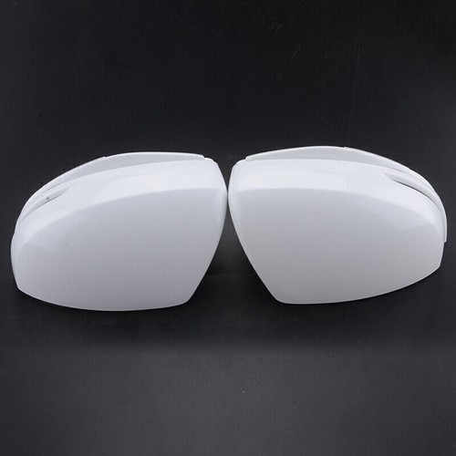 2PCS Rear Mirror Cover Cap Housing for Honda FIT JAZZ 2014-2018 Driver Passenger - Imagen 2 de 8