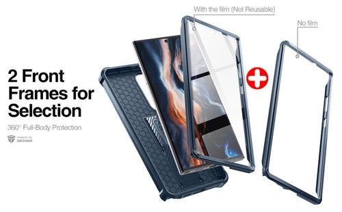 Funda Dexnor para Samsung Galaxy S23 Ultra 5G resistente cubierta resistente y soporte - Imagen 30 de 72