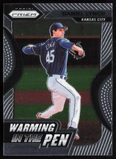 2020 Panini Prizm Warming in the Pen Daniel Lynch #WIP-15 Kansas City Royals