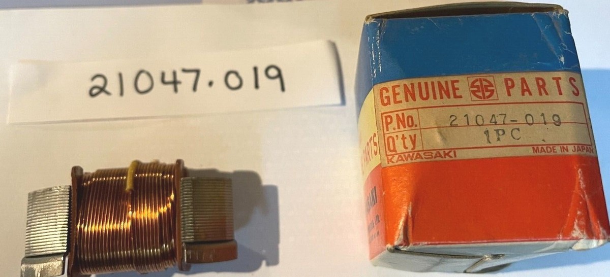k氏 Kawasaki KE 100 KS 125 Lighting Coil a NOS 21047 019 for