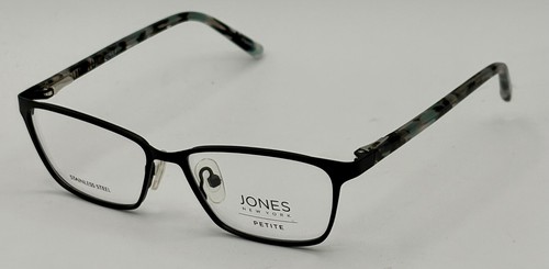 Jones New York Mens Metal Soft Rectangle Eyewear Frame, J146 Black 49mm - 第 7/14 張圖片