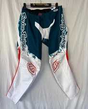 Troy Lee Designs TLD Mens GP Astro Motocross Bike Pants Blue/Orange 32 CLOSEOUT