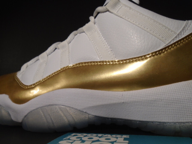 NIKE AIR JORDAN XI 11 RETRO LOW OLYMPIC GOLD MEDAL CLOSING