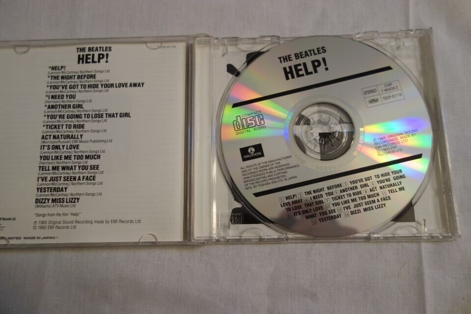 Help by The Beatles (CD, Mar-1998, Toshiba Emi) for sale online | eBay