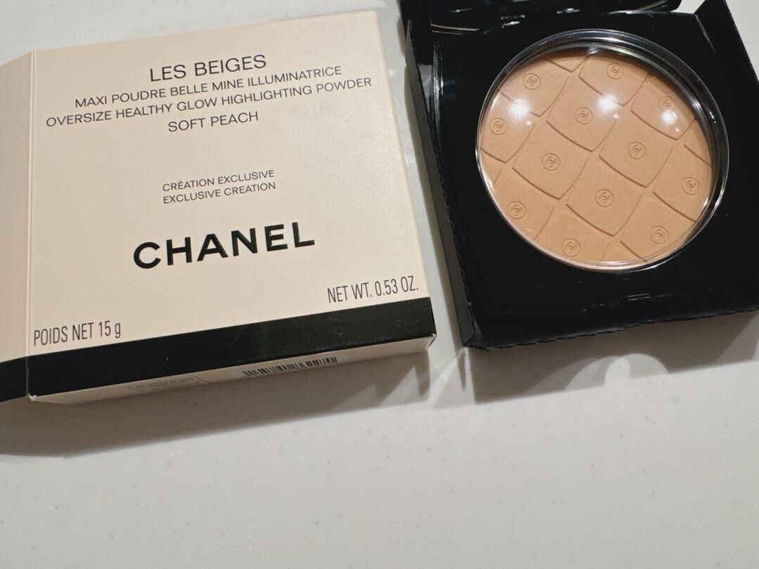 Chanel Les Beiges Maxi Poudre Belle Mine Soft Peach 15g FacePowder