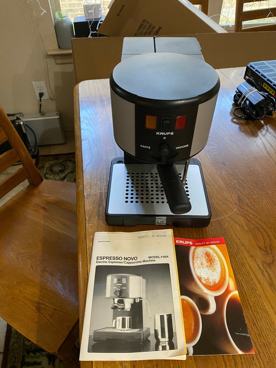 Krups Espresso Novo 964 Espresso Cappuccino Coffee Maker Swiss
