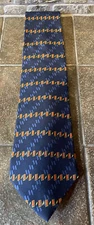 100% Silk Tie Perry Ellis Portfilio 58” Long 4” Wide