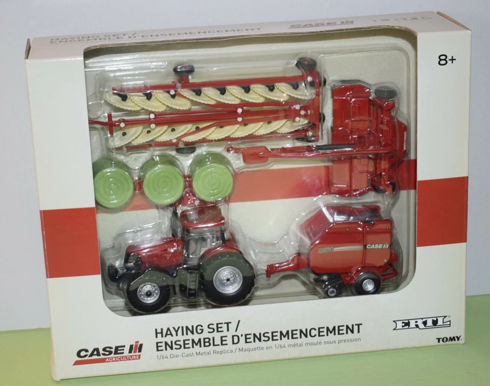 ERTL 1/64 SCALE CASE IH HAYING PLAYSET 44078 - Image 2 of 4