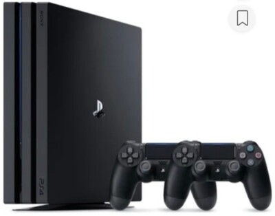 Sony Playstation 4 PRO Konsole 2TB mit 2x Original Controller