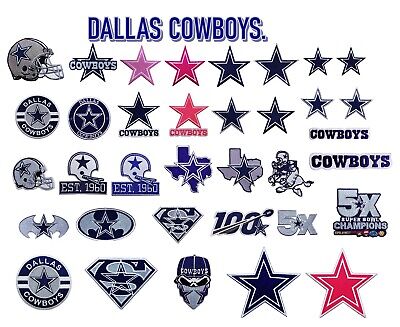 Dallas Cowboys Patch Iron On Batman NFL team DIY