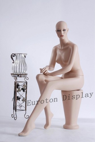 sitzende Schaufensterpuppe Hautfarbe A-5 female Mannequin weibliche Puppen - Bild 2 von 11