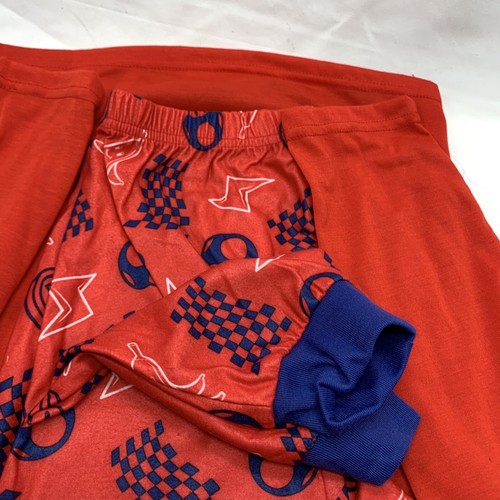 Mario Pajamas Mario Kart Boys Medium Size 8 Long Sleeve Shirt Pant PJ Set Gift - Picture 3 of 4