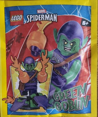 Lego Minifigur Spiderman Green Goblin