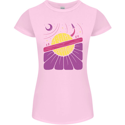 Space Revolution Universe Astronaut 60s Damen Petite Cut T-Shirt